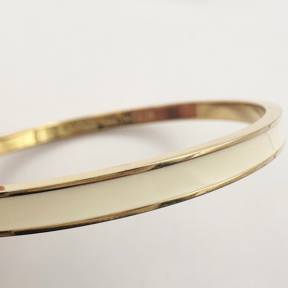 Kate Spade New York Tickle the Ivories Bangle Bracelet Preppy Minimalist Jewelry - Picture 6 of 10